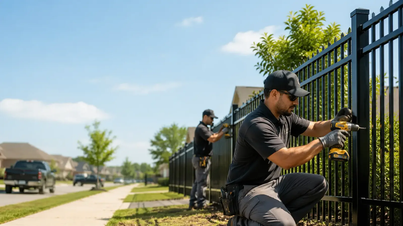 Metal Fence Installation in Rousseau, KY